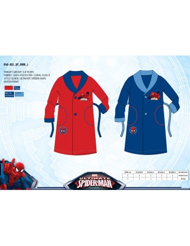 Peignoir de nuit Spiderman  -New discount.com