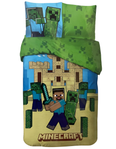 Juego de funda de colcha Minecraft -New discount.com