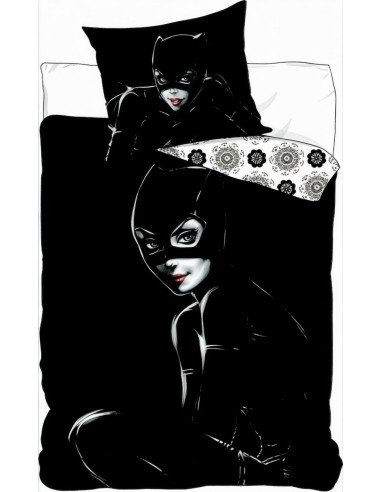 Set copripiumino Catwoman + federe Catwoman - New discount.com