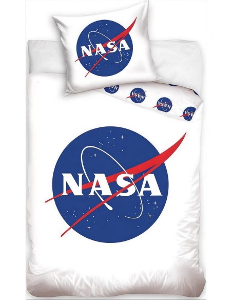 Parure housse de couette Nasa en coton - New discount.com