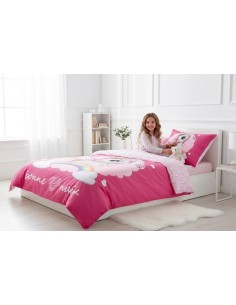 Parure housse de couette Licorne en rose - New discount.com 2