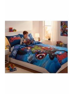 Juego de funda de colcha Avengers -New discount.com 2