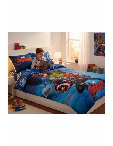 Juego de funda de colcha Avengers -New discount.com