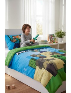Juego de funda de colcha Minecraft -New discount.com 2