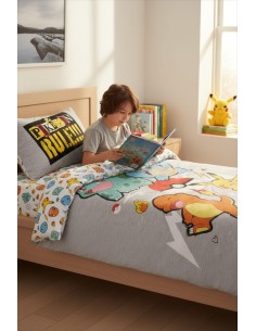 Parure de lit Pokémon - housse de couette Pokémon - New discount.com 2