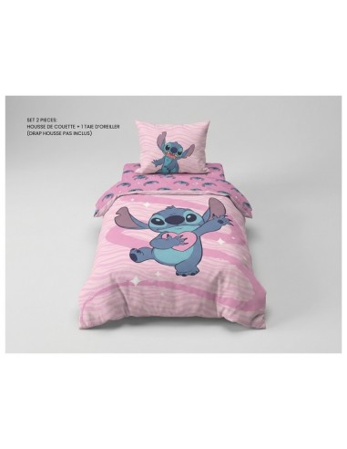 Parure housse de couette Stitch En coton - New discount.com