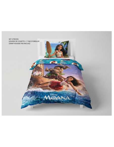 Parure housse de couette Vaiana En coton - New discount.com