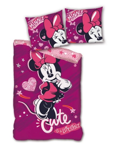 Minnie Disney Duvet Cover Set -New discount.com