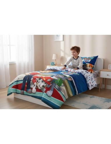 Paw Patrol Bettbezug - 1 Bettbezug en Baumwolle - New discount.com