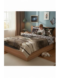 Parure Housse de couette Star Wars Mandalorian - New discount.com 2