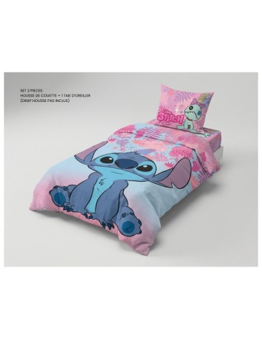 Parure housse de couette Stitch En coton - New discount.com
