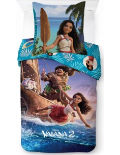 Parure housse de couette Vaiana En coton - New discount.com
