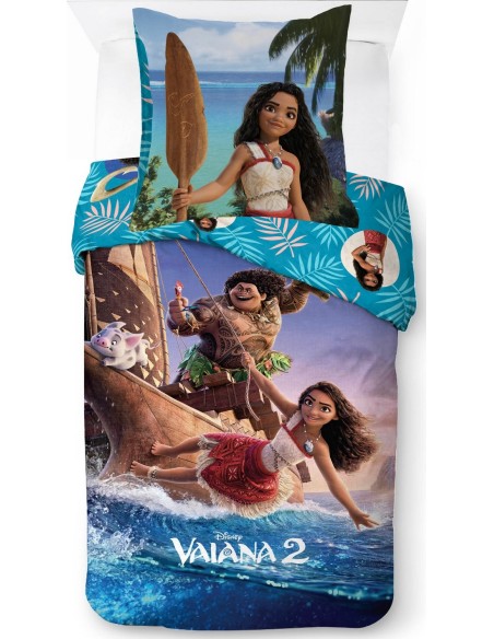Set copripiumino Vaiana in cotone - New discount.com