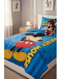 Parure housse de couette Mickey  Disney en Bleu - New discount.com 2