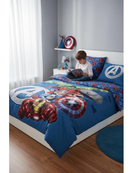 Parure Housse de couette Avengers Marvel - New discount.com