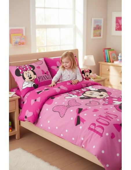 Set copripiumino Minnie Disney in cotone - New discount.com