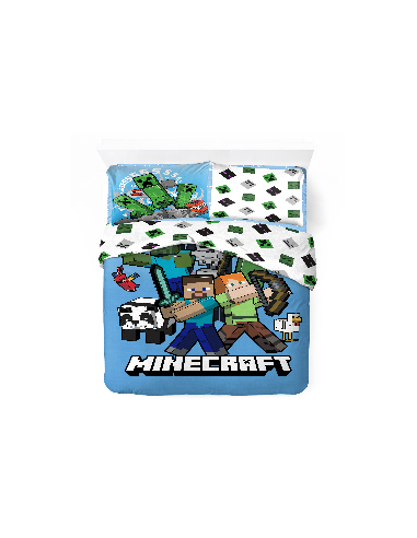 Minecraft Dekbedovertrek Bettbezug - New discount.com