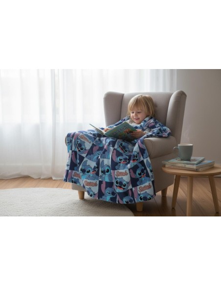 Plaid Polaire Stitch Disney - New discount.com
