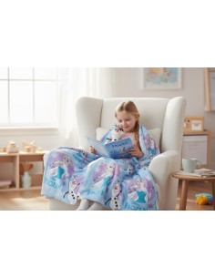 Plaid Polaire Frozen 2 Disney - New discount.com 2