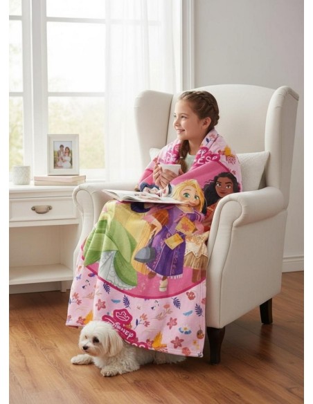 Plaid Polaire Princesse Disney - New discount.com