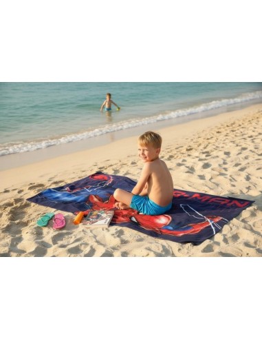 Drap de plage ou Serviette de bain Spiderman Marvel - New discount.com