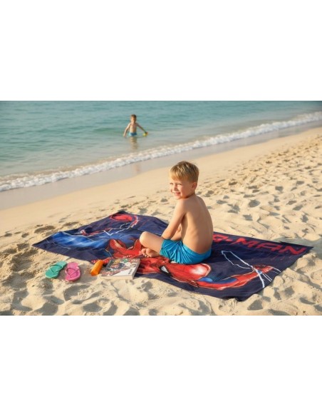 Drap de plage ou Serviette de bain Spiderman Marvel - New discount.com