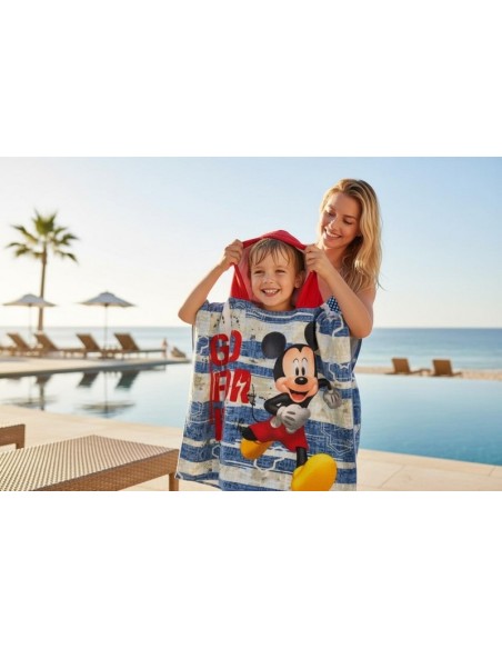 Poncho de natación con capucha Mickey Disney -New discount.com