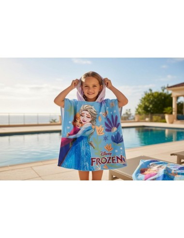 Poncho da bagno con cappuccio Frozen - New discount.com