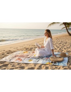 Toalla de playa o toalla de baño Emoji romántica -New discount.com 2