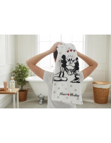 Minnie und Mickey Love Strandtuch oder Badetuch - New discount.com