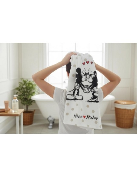 Asciugamano o telo Mare Minnie e Mickey Love - New discount.com