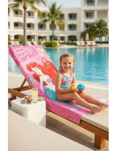 Drap de plage ou drap de bain Princesse Ariel Disney - New discount...