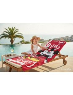 Minnie und Mickey Love Strandtuch oder Badetuch - New discount.com 2