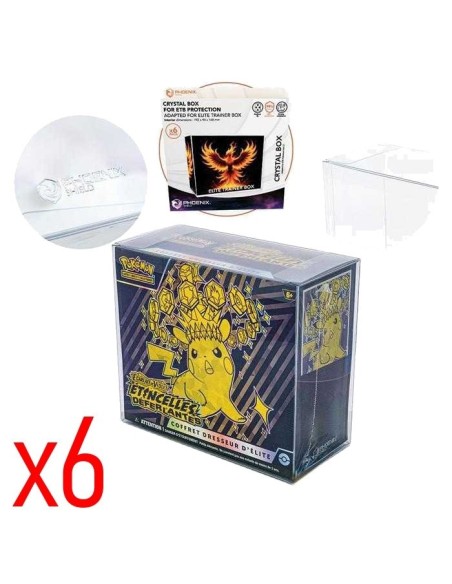 Phoenix Shield - Boite de Rangement - - Protection SOUPLE - CRYSTAL...