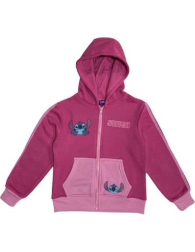Felpa con cappuccio Stitch Disney con 2 tasche - New discount.com