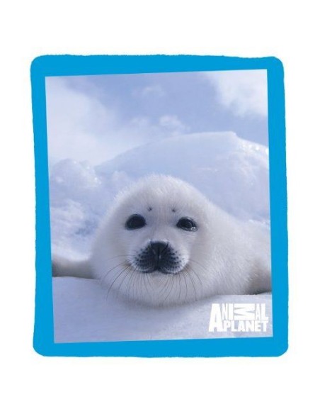 Plaid polaire Animal planet - 130x160cm - New discount.com