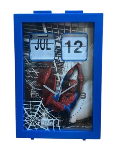 Réveil Spiderman avec calendrier - New discount.com