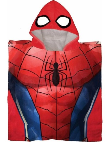 Poncho de bain Spider-Man à capuche - New discount.com