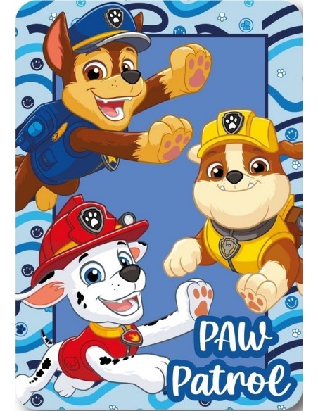 Plaid Polaire Pat Patrouille - Paw Patrol - New discount.com
