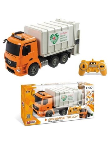 1/20th Scale Radio Controlled Vehicle - Mercedes Arocs Trash Can, N...