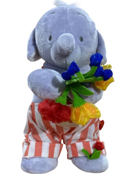 Humphreys Corner Elefant Golden Bear Plüschelefant Blumenstrauß - N...