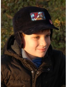 Casquette avec cache oreilles- spiderman - New discount.com 2