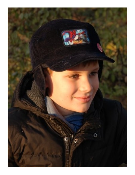 Kappe mit Ohrenklappe - Spiderman - New discount.com