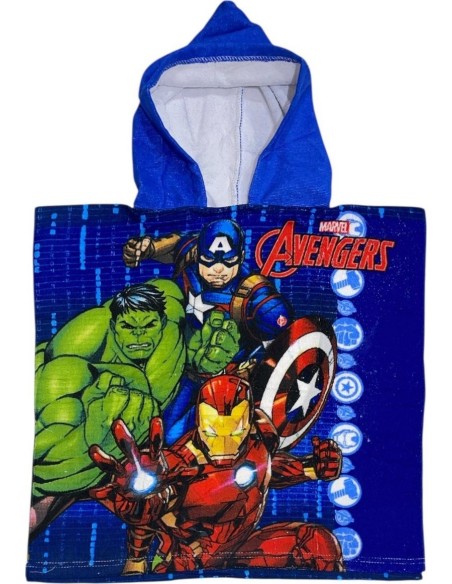 Poncho de bain Avengers à capuche - New discount.com