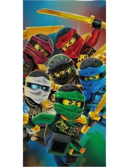 Asciugamano o telo Mare Lego Ninjago - New discount.com