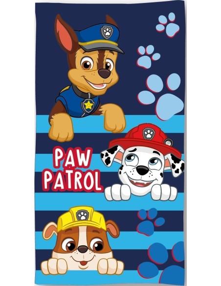 Drap de plage ou drap de bain Paw Patrol - New discount.com