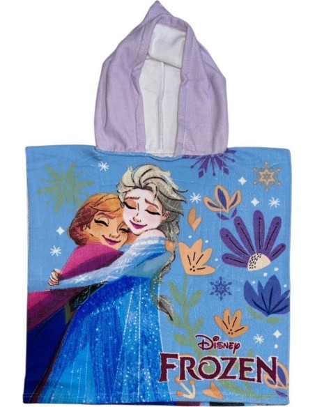 Poncho da bagno con cappuccio Frozen - New discount.com
