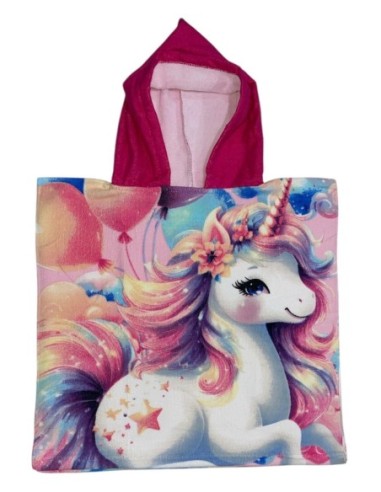 Badeponcho mit Kapuze von Einhorn - New discount.com