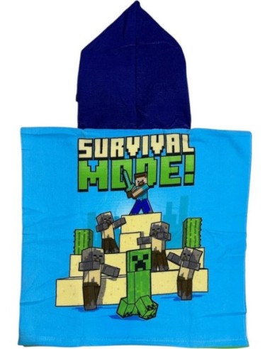 Minecraft Swim Poncho Hoodie - New discount.com