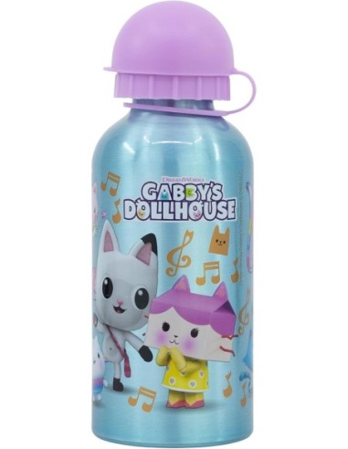 Botella de aluminio Gabby's Dollhouse 400 ML -New discount.com